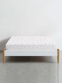 Простынь на резинке ранфорс COLOR BLOTS Cosas модель ColorBlotsV4-6314_120 Фото