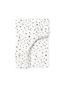 Простирадло на резинці ранфорс COLOR DOTS Cosas модель ColorBlotsV5_120 Фото
