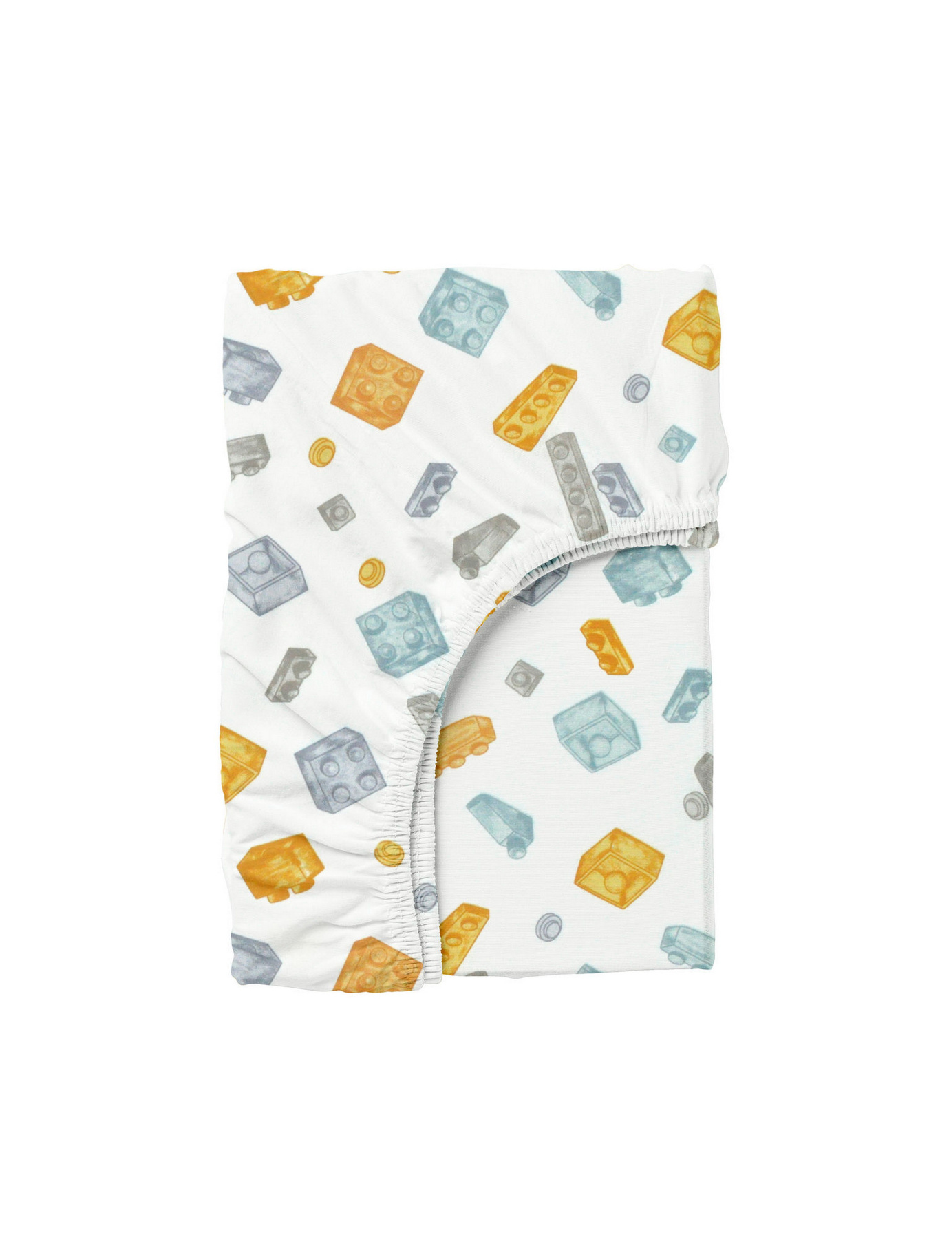 Простирадло на резинці ранфорс CONSTRUCTOR Cosas модель Constructor_120 Фото