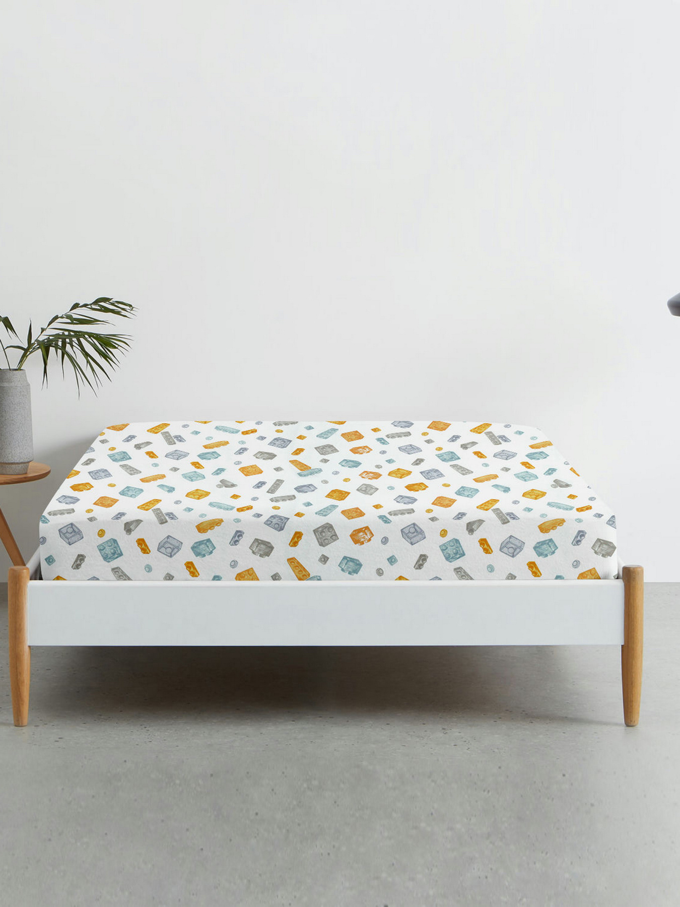 Простынь на резинке ранфорс CONSTRUCTOR Cosas модель Constructor_120 Фото