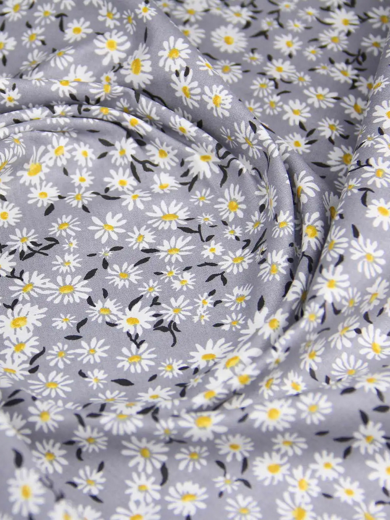 Простынь на резинке ранфорс CHAMOMILE Cosas модель Daisy_120 Фото
