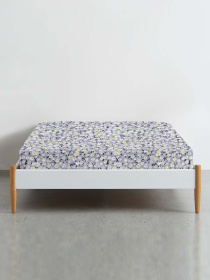 Простынь на резинке ранфорс CHAMOMILE Cosas модель Daisy_120 Фото