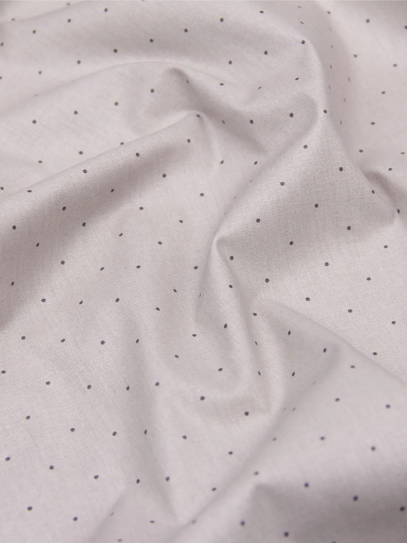 Простирадло на резинці ранфорс MINI DOTS Cosas модель DotsGreyBeige_120 Фото