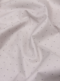 Простирадло на резинці ранфорс MINI DOTS Cosas модель DotsGreyBeige_120 Фото