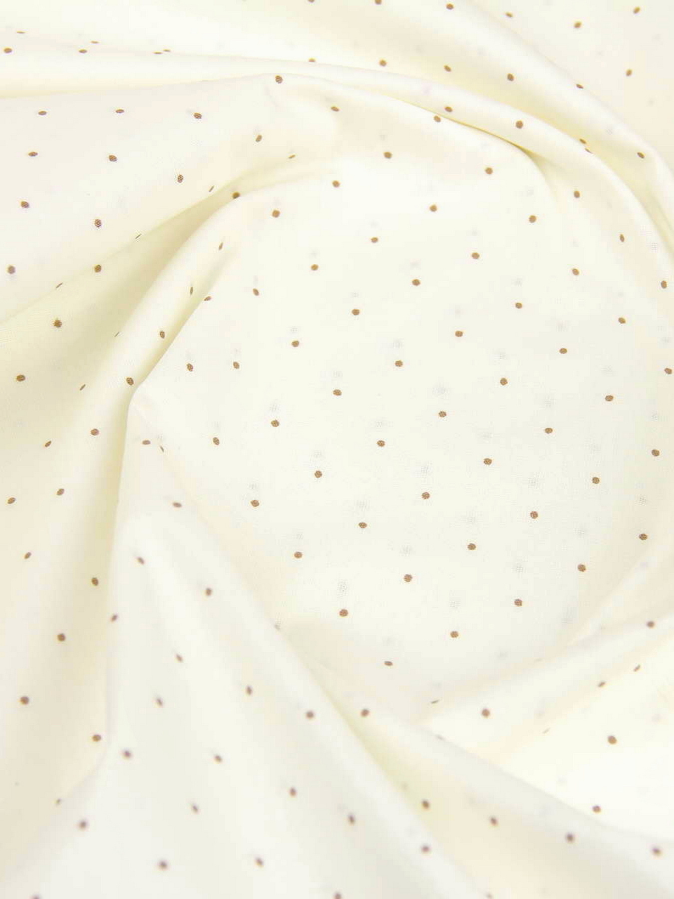 Простирадло на резинці ранфорс MINI DOTS Cosas модель DotsGreyMilk_120 Фото