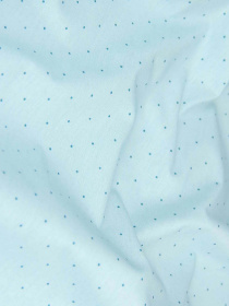 Простынь на резинке ранфорс MINI DOTS Cosas модель DotsGreyMint_120 Фото