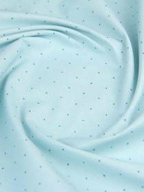 Простынь на резинке ранфорс MINI DOTS Cosas модель DotsGreyMint_120 Простынь на резинке ранфорс MINI DOTS Cosas модель DotsGreyMint_120 Фото