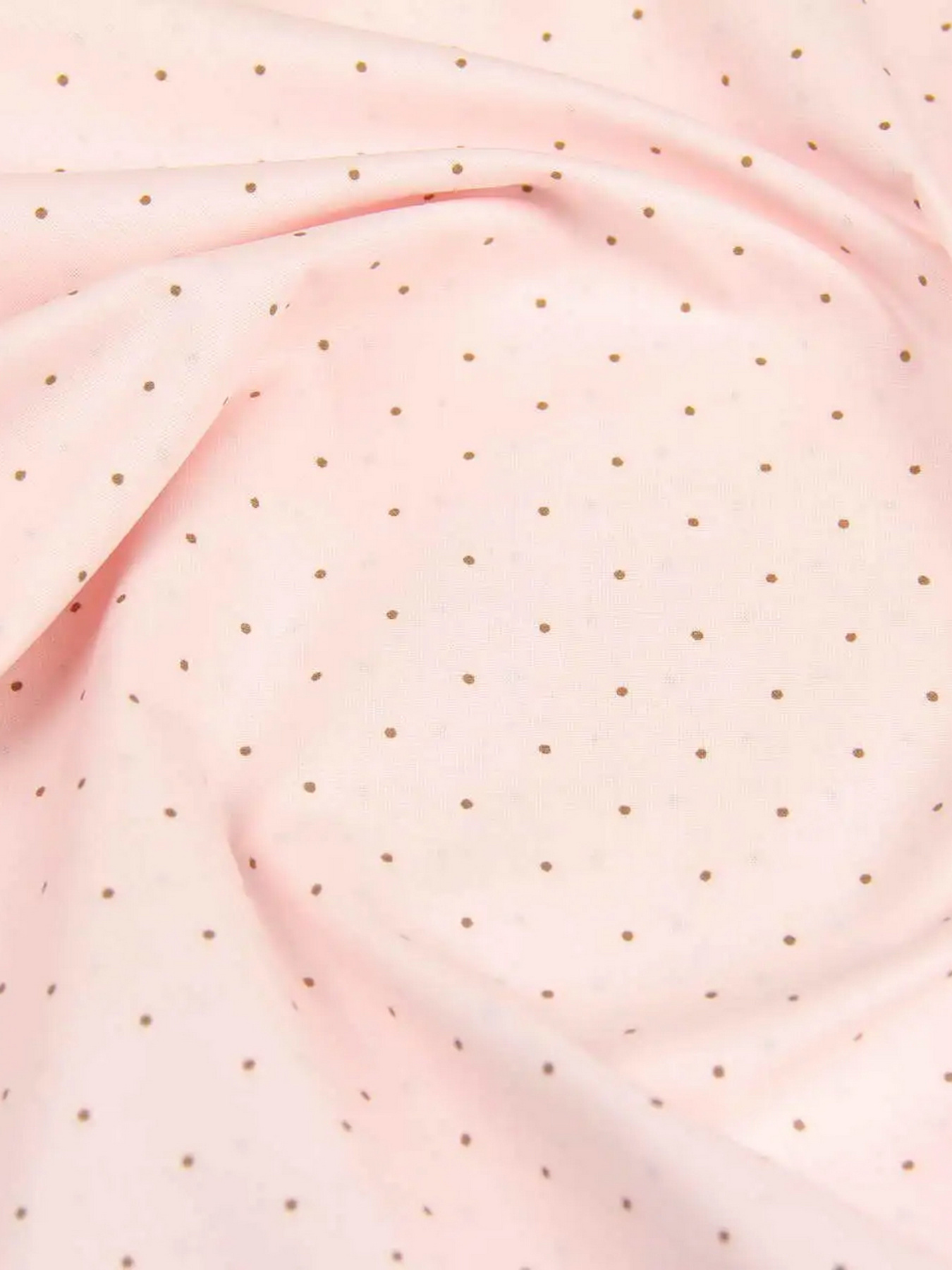 Простынь на резинке ранфорс MINI DOTS Cosas модель DotsGreyRose_120 Фото