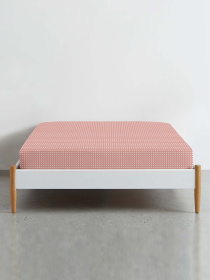 Простирадло на резинці ранфорс COPPER DOTS Cosas модель DropBrick-4008_120 Простирадло на резинці ранфорс COPPER DOTS Cosas модель DropBrick-4008_120 Фото