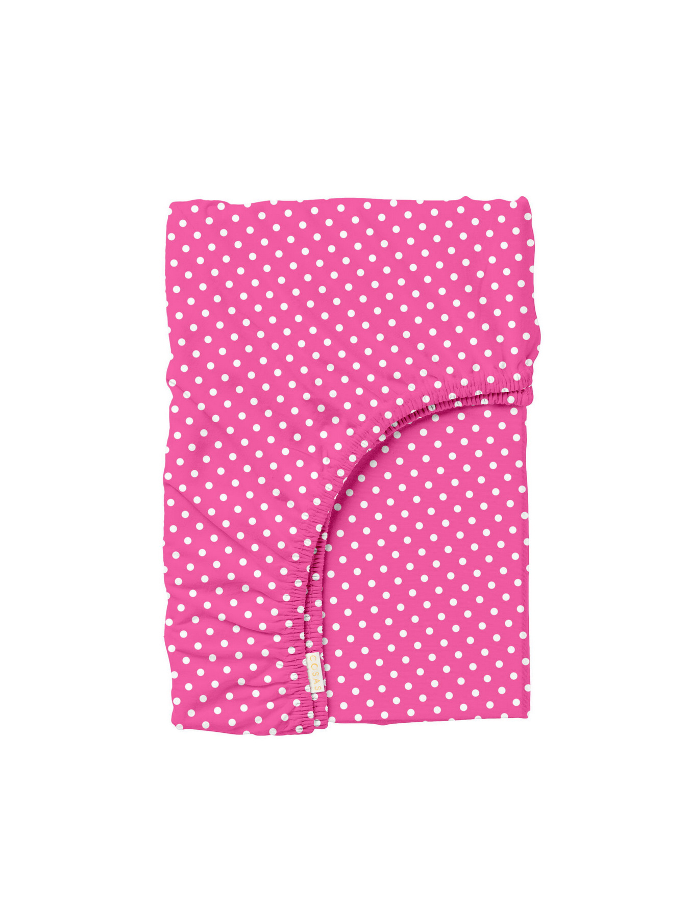 Простирадло на резинці ранфорс DOTS Cosas модель DropCandy_100x200x20 Фото