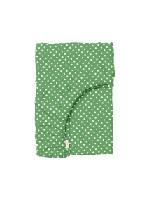 Простынь на резинке ранфорс GREEN DOTS Cosas модель DropGreen_120 Простынь на резинке ранфорс GREEN DOTS Cosas модель DropGreen_120 Фото