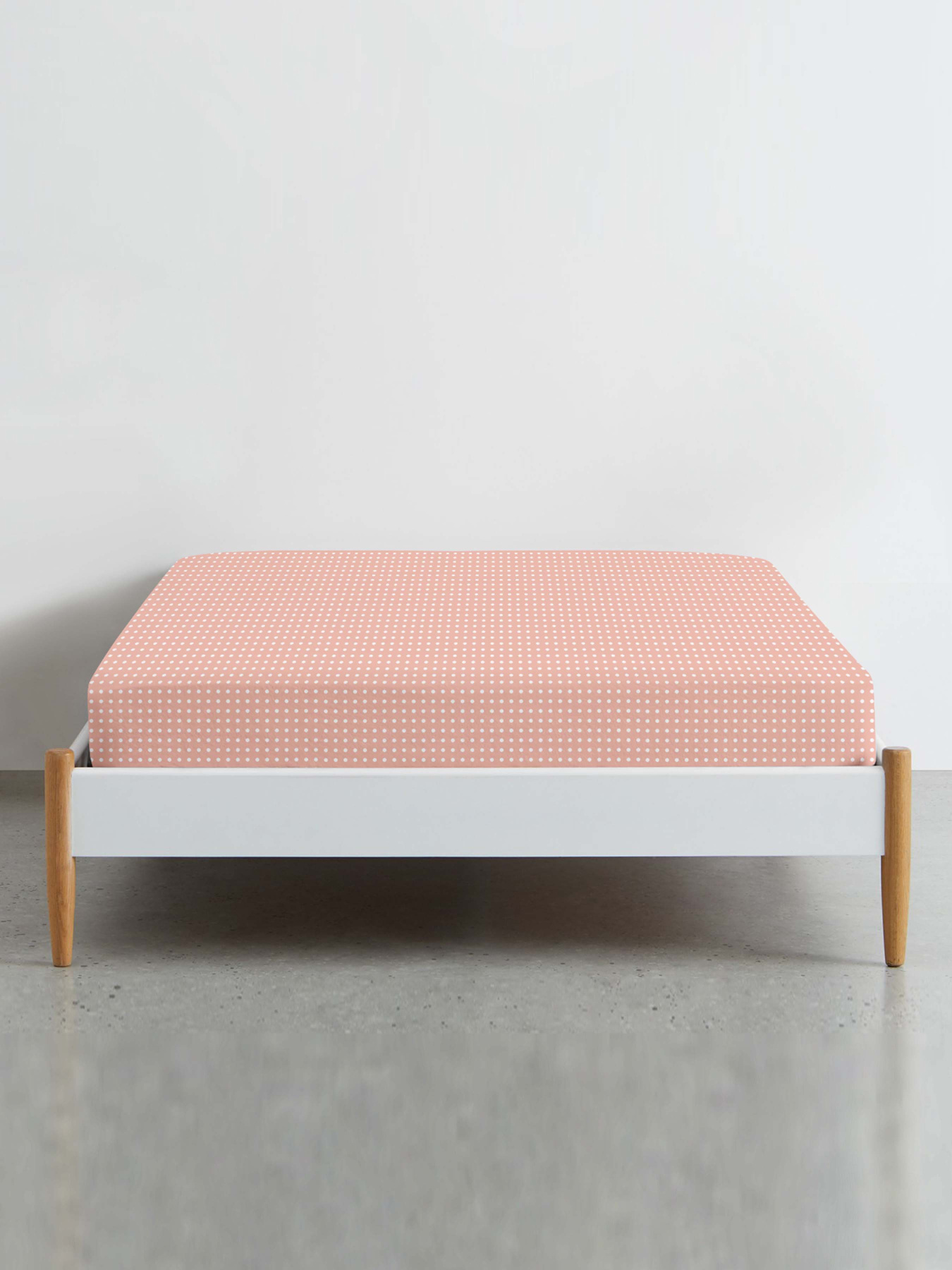 Простынь на резинке ранфорс BLUSH DOTS Cosas модель DropPudra_120 Простынь на резинке ранфорс BLUSH DOTS Cosas модель DropPudra_120 Фото