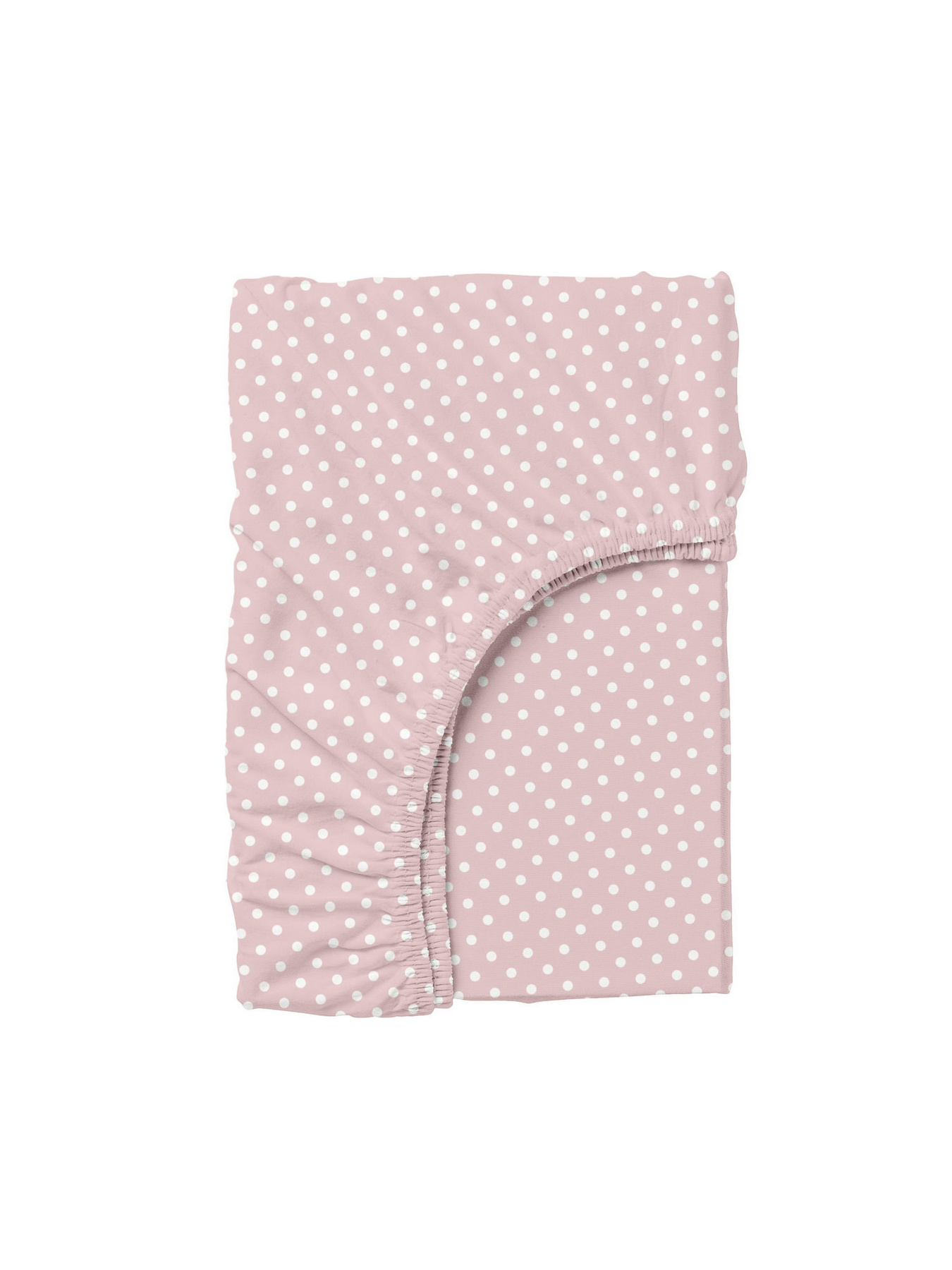 Простынь на резинке ранфорс ROSE DOTS Cosas модель DropRose_100x200x20 Фото