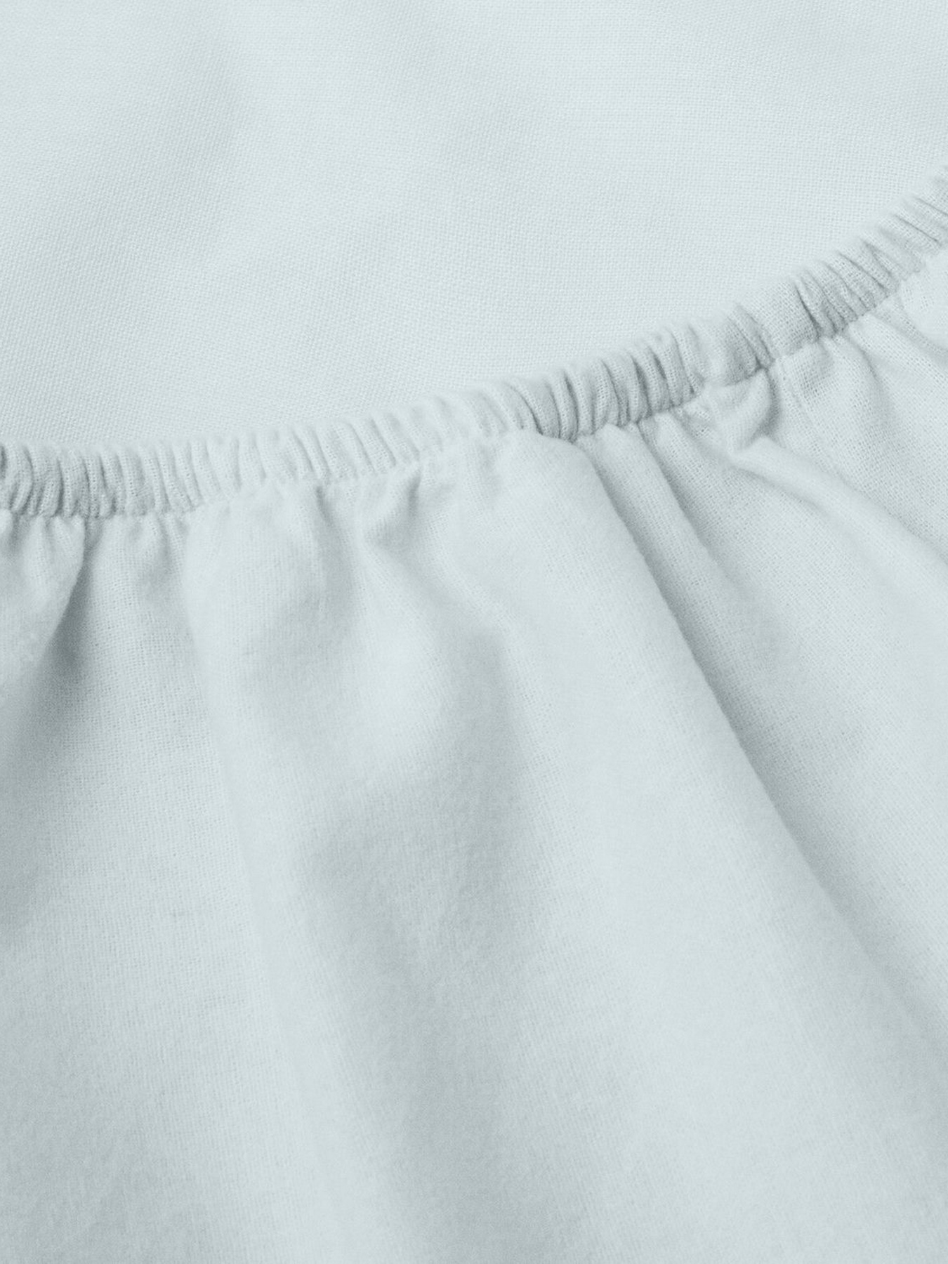 Простирадло на резинці фланель SNOW Cosas модель Flannel_01Snow_60x120x12 Фото