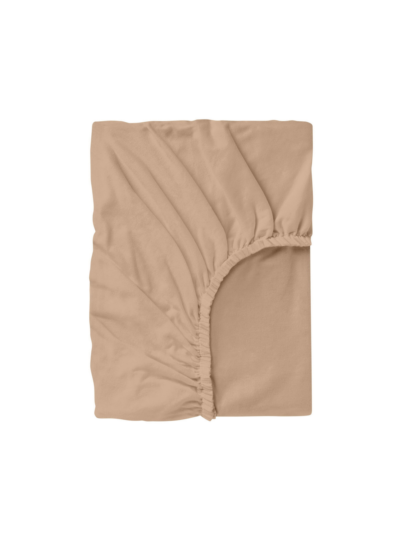 Простирадло на резинці фланель CARAMEL Cosas модель Flannel_12Caramel_60x120x12 Фото