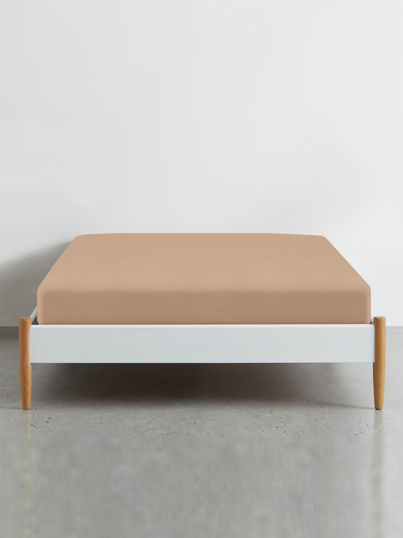 Простынь на резинке фланель CARAMEL Cosas модель Flannel_12Caramel_60x120x12 Фото