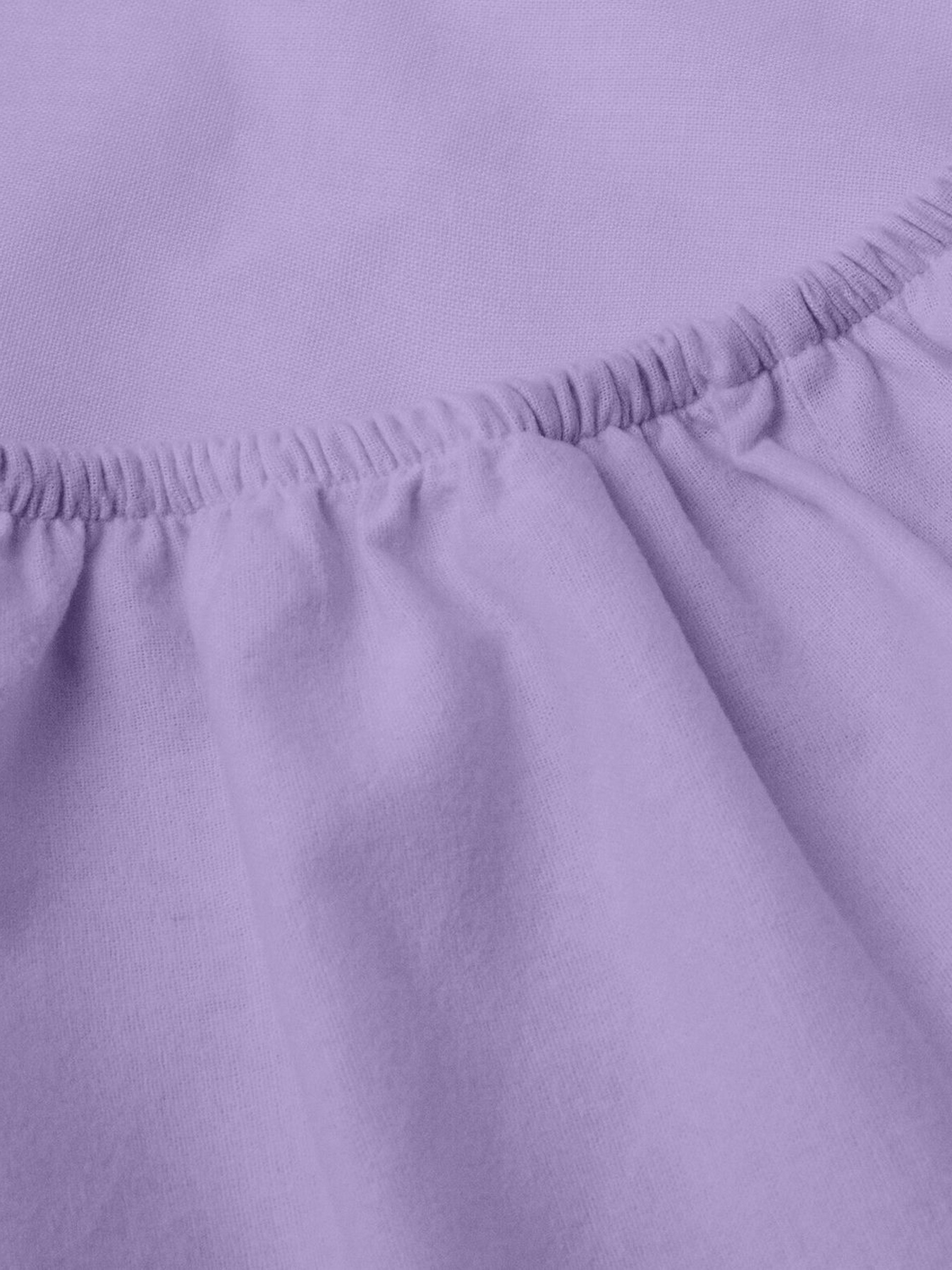 Простирадло на резинці фланель LAVENDER Cosas модель Flannel_25Lavender_60x120x12 Фото