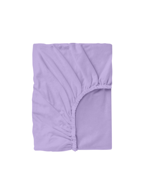 Простынь на резинке фланель LAVENDER Cosas модель Flannel_25Lavender_60x120x12 Фото