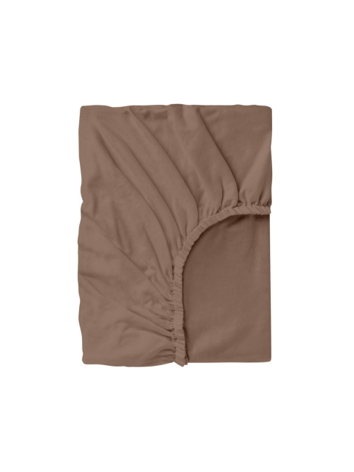 Простирадло на резинці фланель LATTE Cosas модель Flannel_27Latte_60x120x12 Фото