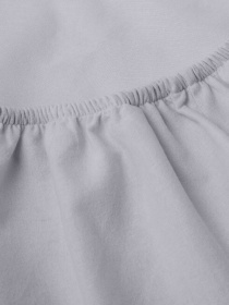 Простынь на резинке фланель SILVER Cosas модель Flannel_36Silver_60x120x12 Простынь на резинке фланель SILVER Cosas модель Flannel_36Silver_60x120x12 Фото