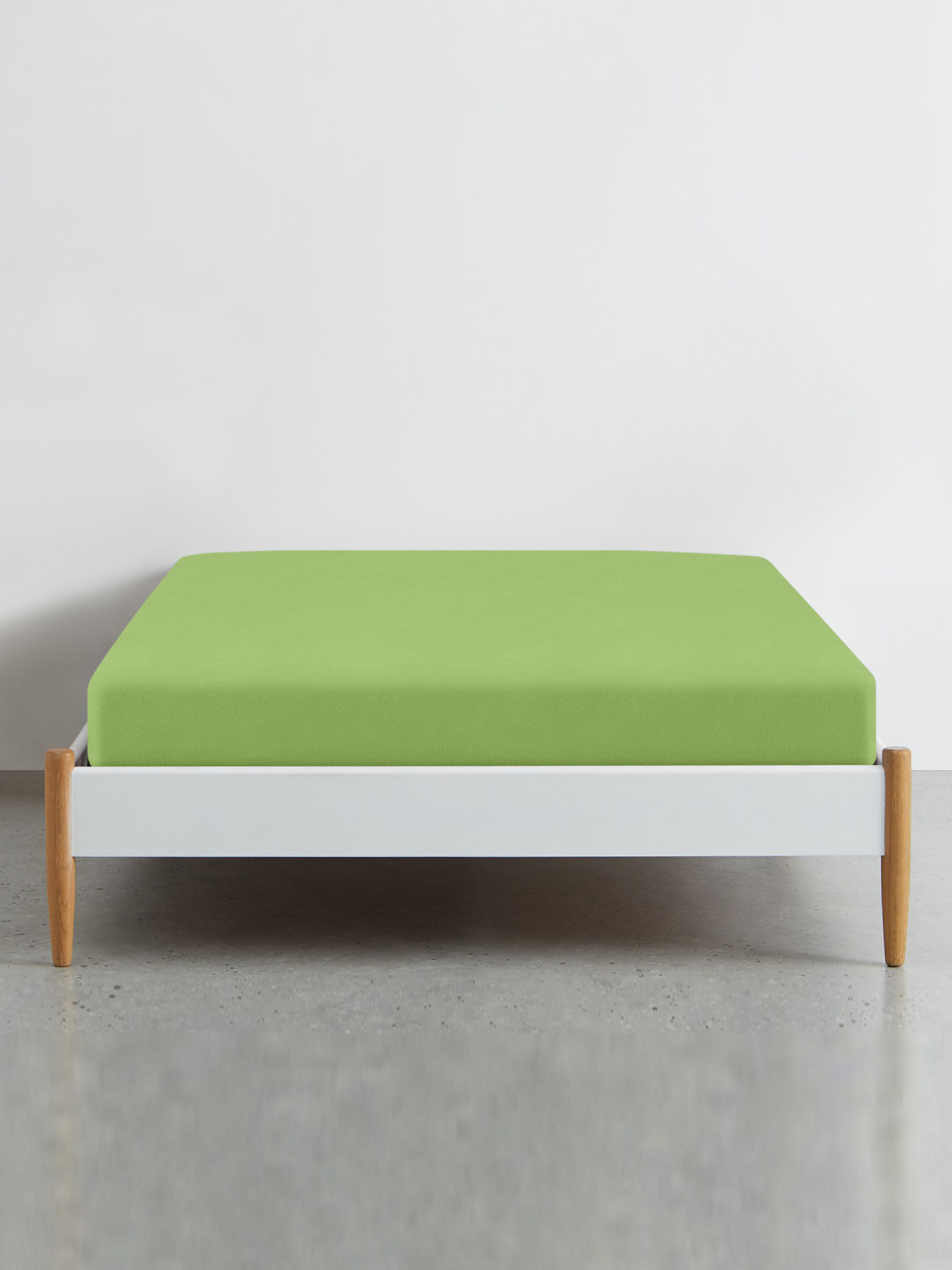 Простынь на резинке фланель LIME Cosas модель Flannel_51Lime_60x120x12 Фото