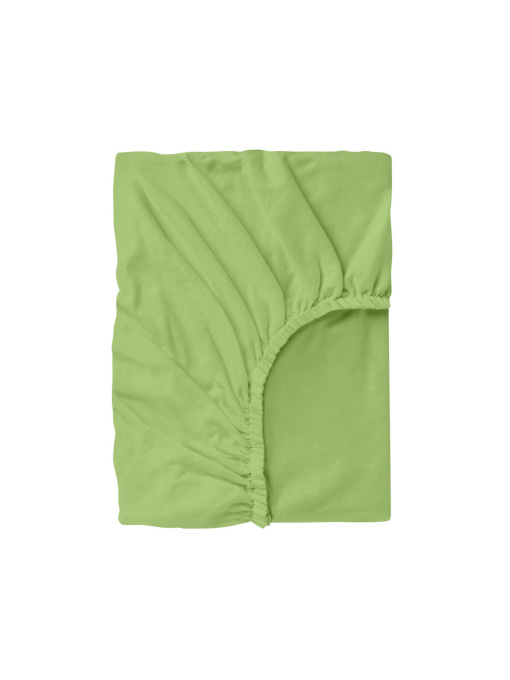 Простирадло на резинці фланель LIME Cosas модель Flannel_51Lime_60x120x12 Фото