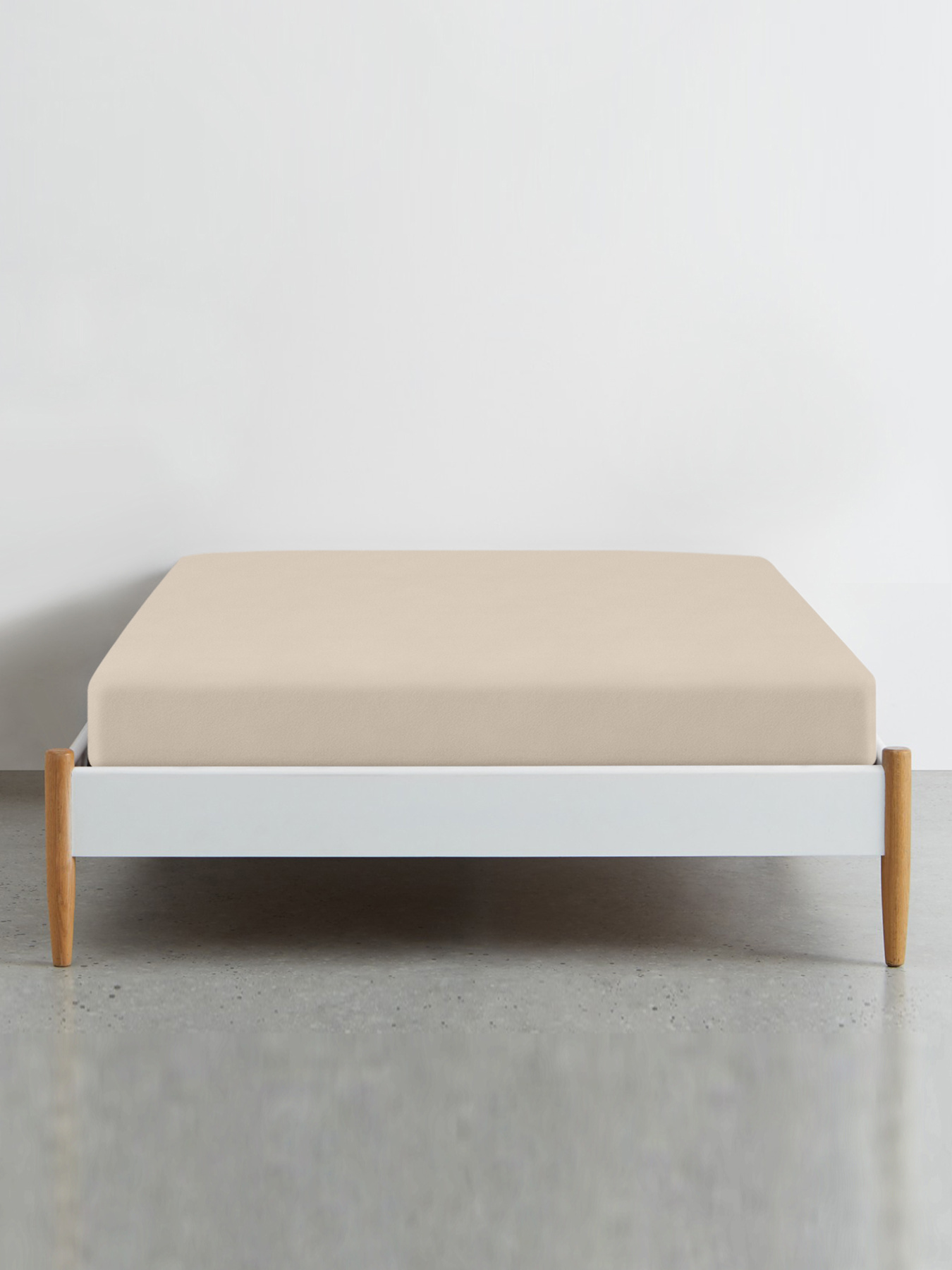 Простирадло на резинці фланель ALMOND Cosas модель Flannel_62Almond_60x120x12 Фото