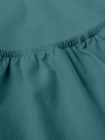 Простирадло на резинці фланель AZURE Cosas модель Flannel_68Azure_60x120x12 Фото