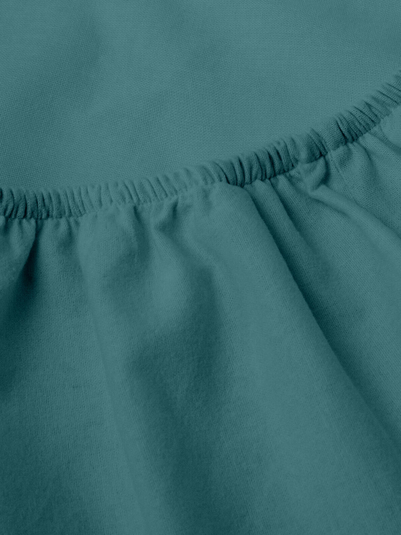 Простынь на резинке фланель AZURE Cosas модель Flannel_68Azure_60x120x12 Фото