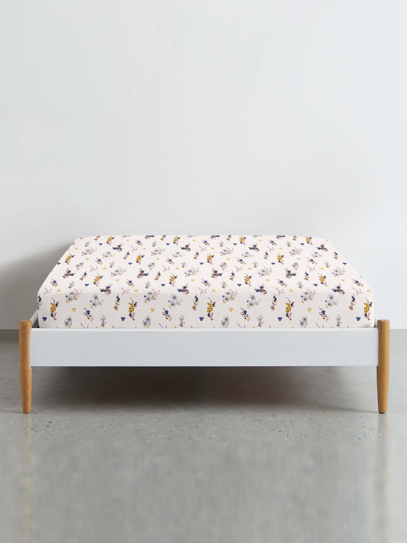 Простирадло на резинці ранфорс SUMMER GARDEN Cosas модель FlowersBavovna_120 Фото