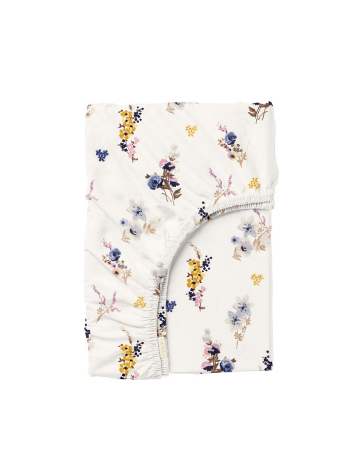 Простынь на резинке ранфорс SUMMER GARDEN Cosas модель FlowersBavovna_120 Фото