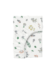 Простынь на резинке ранфорс WILDFLOWERS Cosas модель FoliageBirds_120 Простынь на резинке ранфорс WILDFLOWERS Cosas модель FoliageBirds_120 Фото