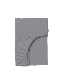 Простынь на резинке ранфорс SHADOW Cosas модель Graphite53_120x200x20 Фото