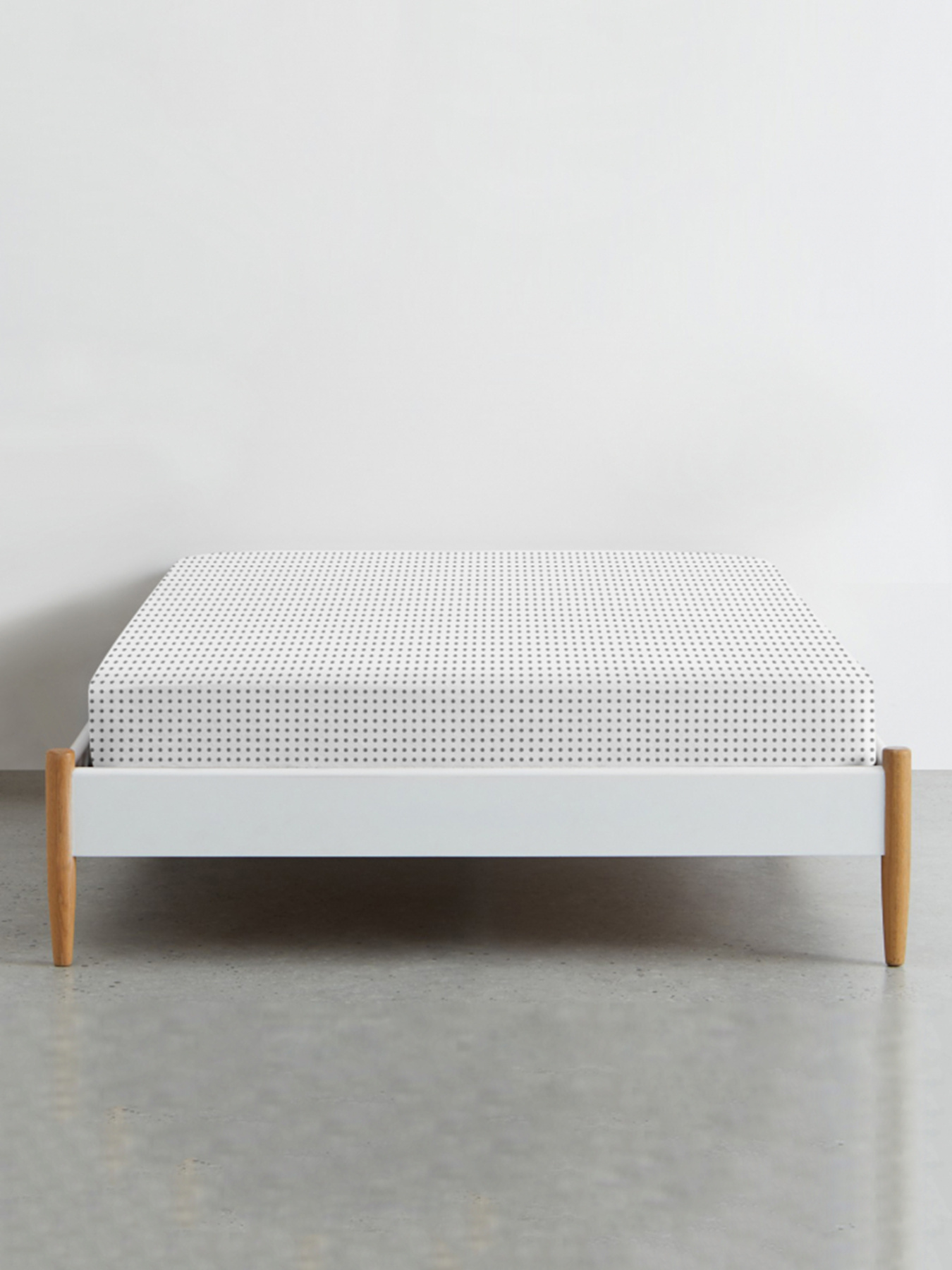 Простирадло на резинці ранфорс GREY BLOTS Cosas модель GreyBlots_120 Фото