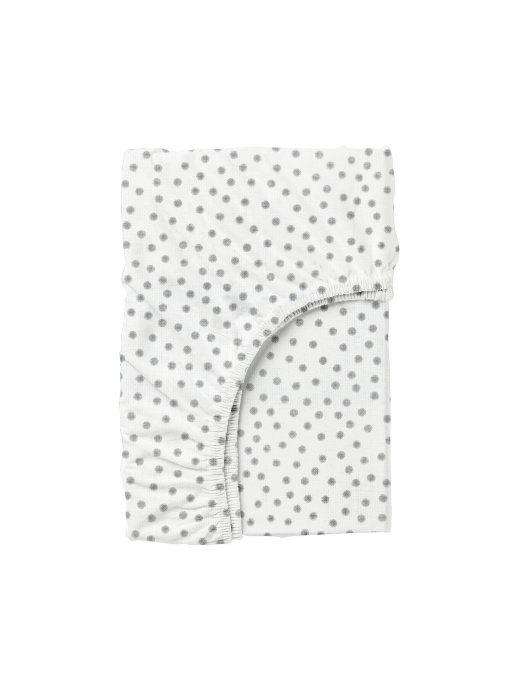 Простынь на резинке ранфорс GREY BLOTS Cosas модель GreyBlots_120 Фото