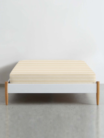 Простирадло на резинці ранфорс BISCUIT LINE Cosas модель LineBeige-5046_120 Фото