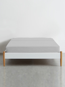 Простынь на резинке ранфорс SHADOW LINE Cosas модель LineGrey_100x200x20 Фото