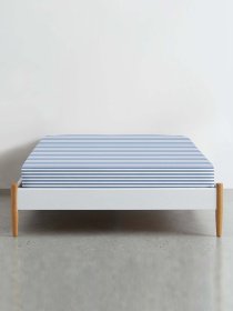 Простынь на резинке ранфорс BLUE LINE Cosas модель LineLBlue-5033_120 Фото