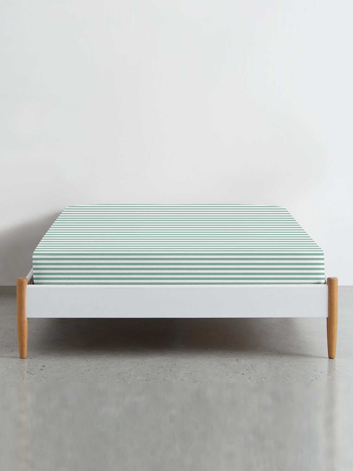 Простынь на резинке ранфорс PISTACHIO LINE Cosas модель LineMint-5021_120 Фото