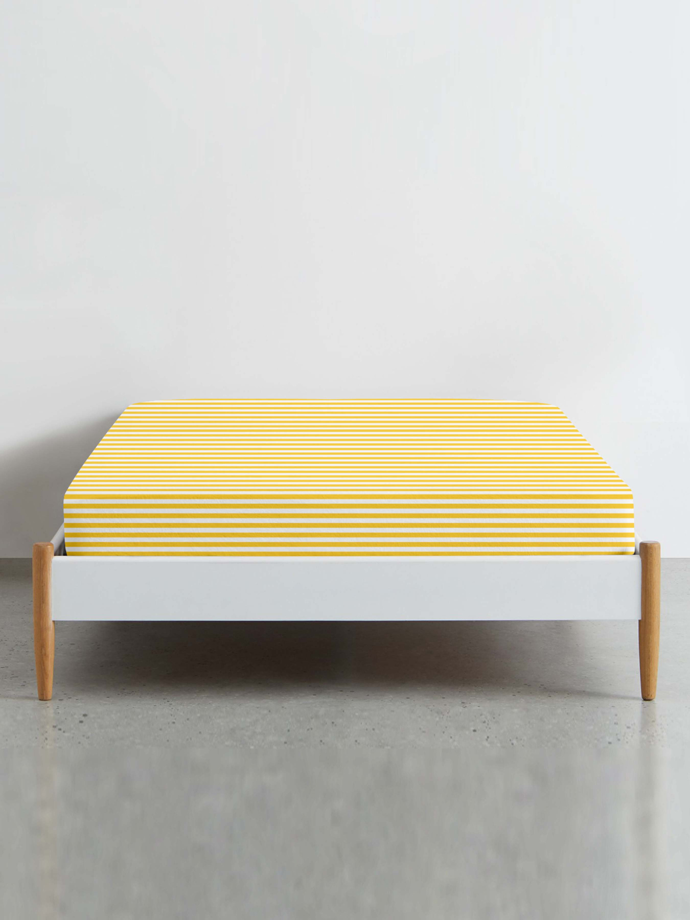 Простынь на резинке ранфорс HONEY LINE Cosas модель LineYellow-5045_120 Фото