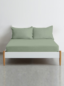 Простынь на резинке ранфорс MEDITATIVE Cosas модель Meditative109_100x200x20 Простынь на резинке ранфорс MEDITATIVE Cosas модель Meditative109_100x200x20 Фото