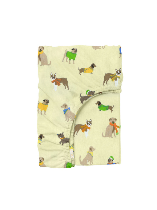 Простирадло на резинці ранфорс PET DOGS Cosas модель PetDogs_120 Фото