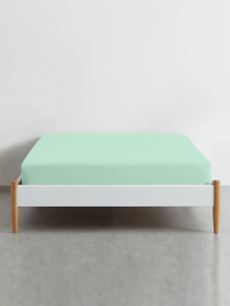 Простынь на резинке ранфорс PISTACHIO Cosas модель Pistachio85_100x200x20 Фото