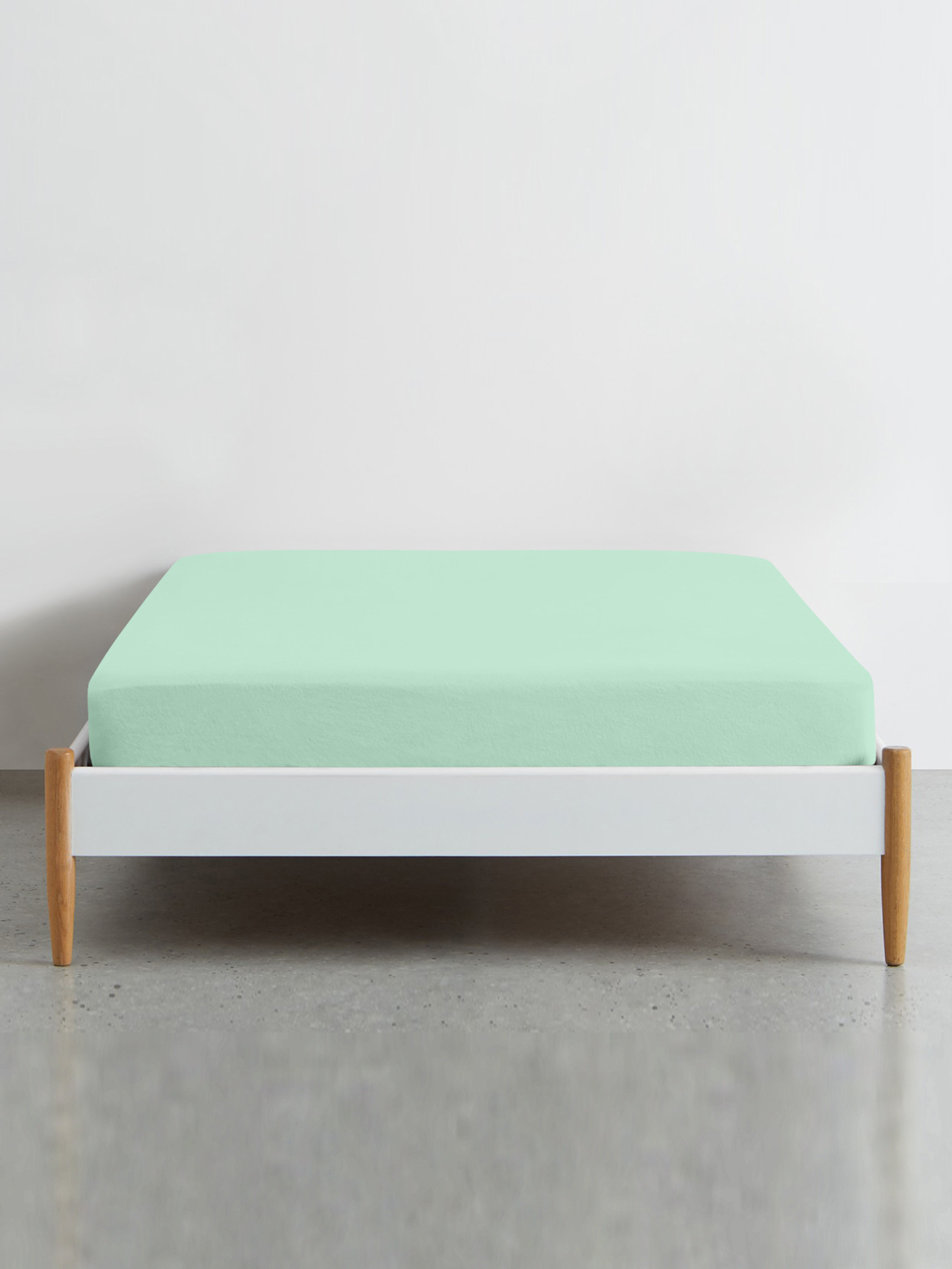 Простирадло на резинці ранфорс PISTACHIO Cosas модель Pistachio85_100x200x20 Фото