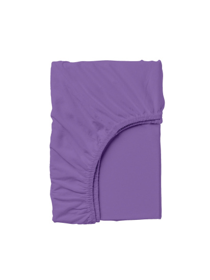 Cosas ­Простирадло на резинці ранфорс LAVENDER модель PlumLight_100x200x20 - фото