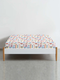 Простынь на резинке ранфорс RAINBOWS Cosas модель RainbowAbstract_120 Простынь на резинке ранфорс RAINBOWS Cosas модель RainbowAbstract_120 Фото