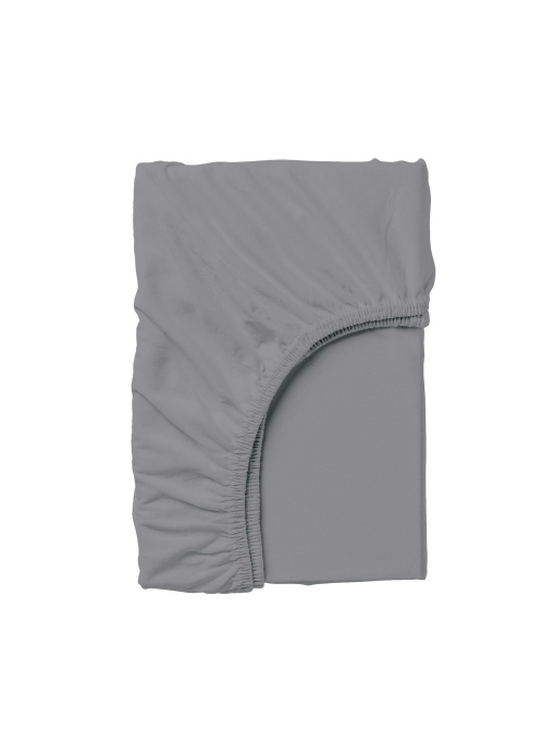 Простынь на резинке ранфорс SHADOW Cosas модель Ranfors_Graphite_120 Фото