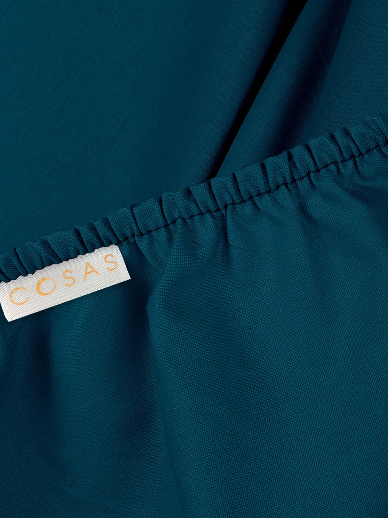 Простирадло на резинці ранфорс OCEAN Cosas модель Ranfors110_Ocean_120 Фото