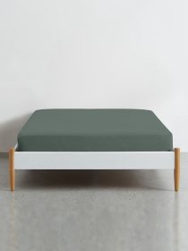 Простирадло на резинці ранфорс ASPARAGUS Cosas модель Ranfors126_Asparagus_120 Фото