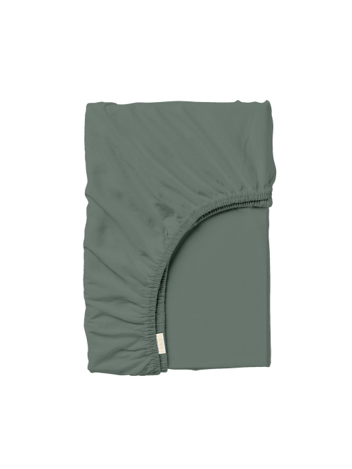 Простирадло на резинці ранфорс ASPARAGUS Cosas модель Ranfors126_Asparagus_120 Фото